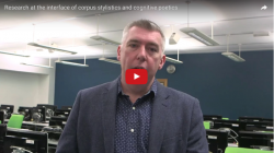 Video: Professor Peter Stockwell discussing the interface of corpus stylistics and cognitive poetics