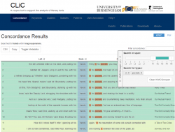 Video: Introducing the CLiC KWICGrouper function to group concordance lines