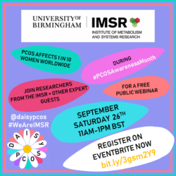 PCOS Awareness Month Event (September 26th, 2020)