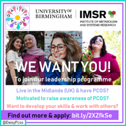 DAISy-PCOS Leadership Programme – We want you!